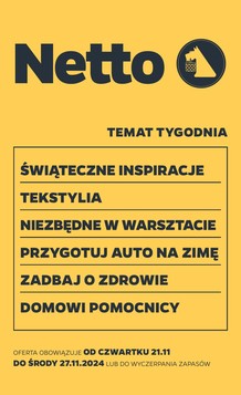 Netto (21.11.2024 — 27.11.2024)