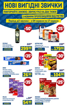 METRO (04.06.2025 — 17.06.2025)