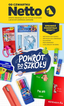 Netto (17.07.2025 — 23.07.2025)