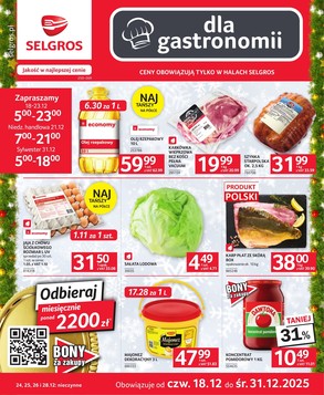 Selgros (18.12.2025 — 31.12.2025)