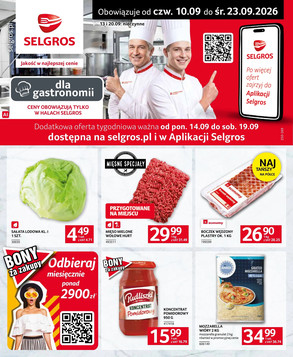 Selgros (10.09.2026 — 23.09.2026)