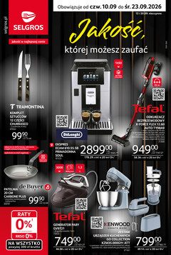 Selgros (10.09.2026 — 23.09.2026)