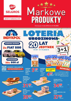Selgros (08.10.2026 — 21.10.2026)