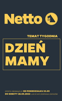 Netto (23.05.2022 — 28.05.2022)