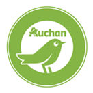 Логотип ТМ "Зеленая птичка Ашан"