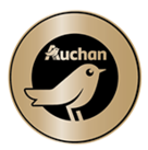 лого Auchan Золотая птичка