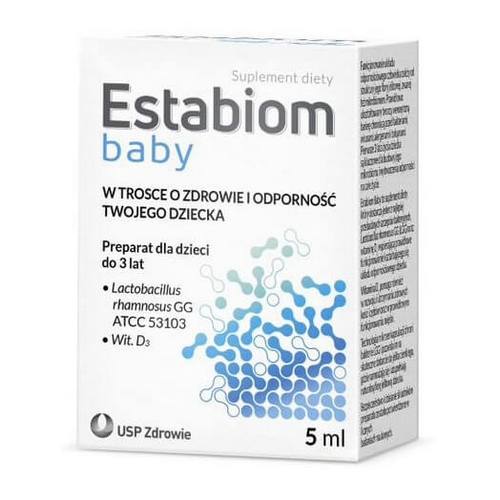 Пробіотики для дітей Estabiom Baby в краплях