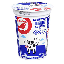 Йогурт натуральний типу грецького