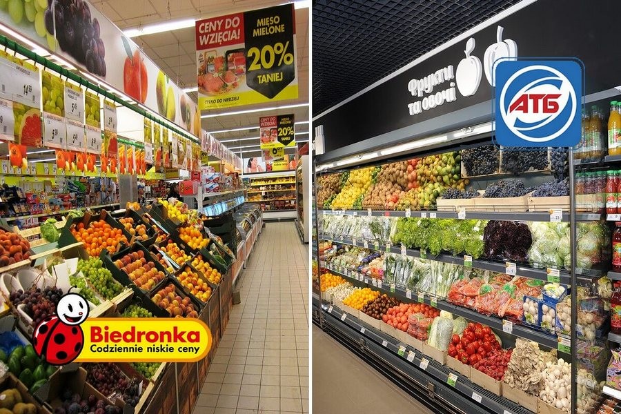 АТБ чи Biedronka: порівняння цін на базові продукти