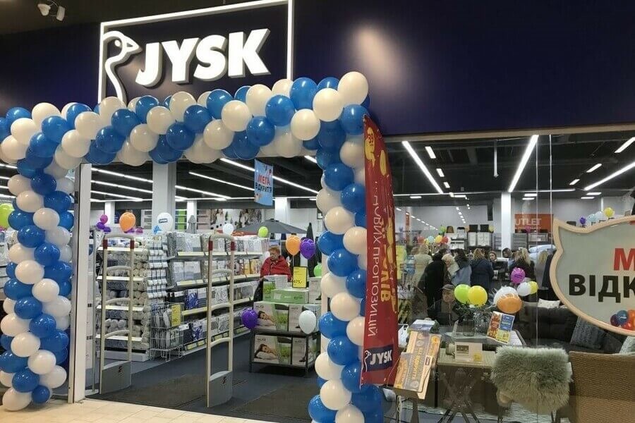 JYSK відкрив 7 нових магазинів в Україні та розігрує 70 тисяч гривень